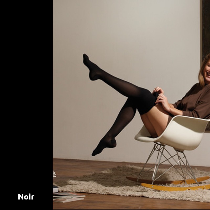 Chaussettes Thuasne Venoflex Secret noires