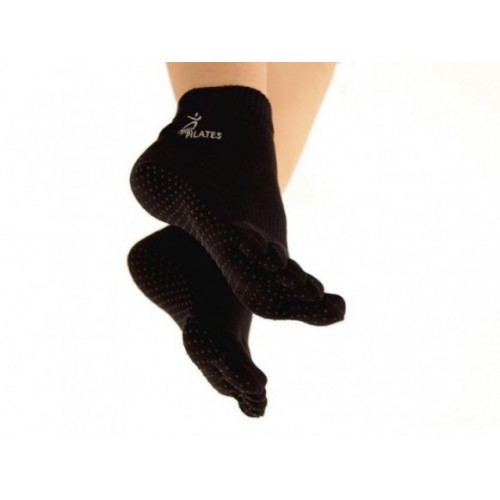 Chaussettes Antidérapantes avec orteils Noires