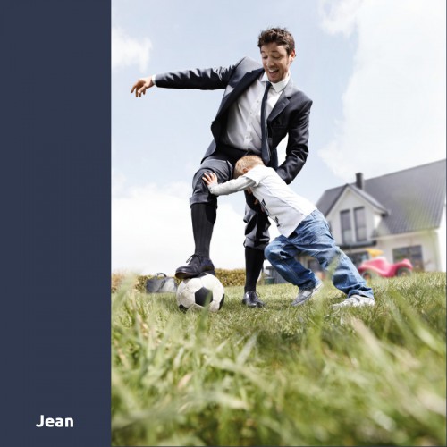 Mediven Active Bleu Jeans Chaussettes classe 2