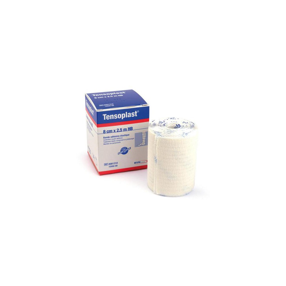 Elastoplast bande adhésive élastique 8cm X 2.5m