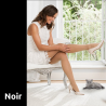 Bas de Contention noire pied ouvert Karesse Classe 2 Mediven