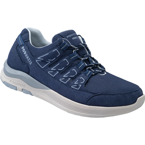 PODARTIS Chaussure de Marche Confort Bleu Homme