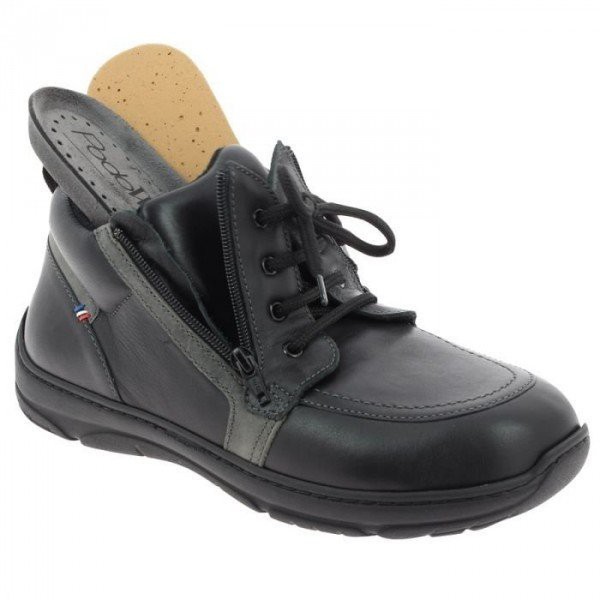 Chaussures Orthopédiques Pour Diabétiques - Confort Pieds Gonflés, Semelle Antidérapante, Fermeture Velcro Réglable, Taille 42