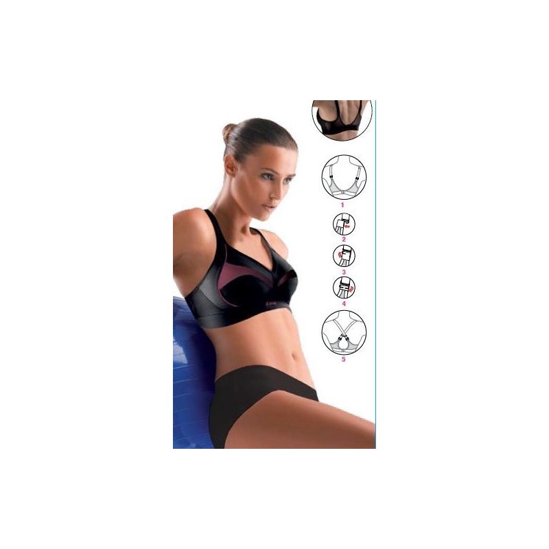 soutien gorge de sport running course a pied push up maintien optimal